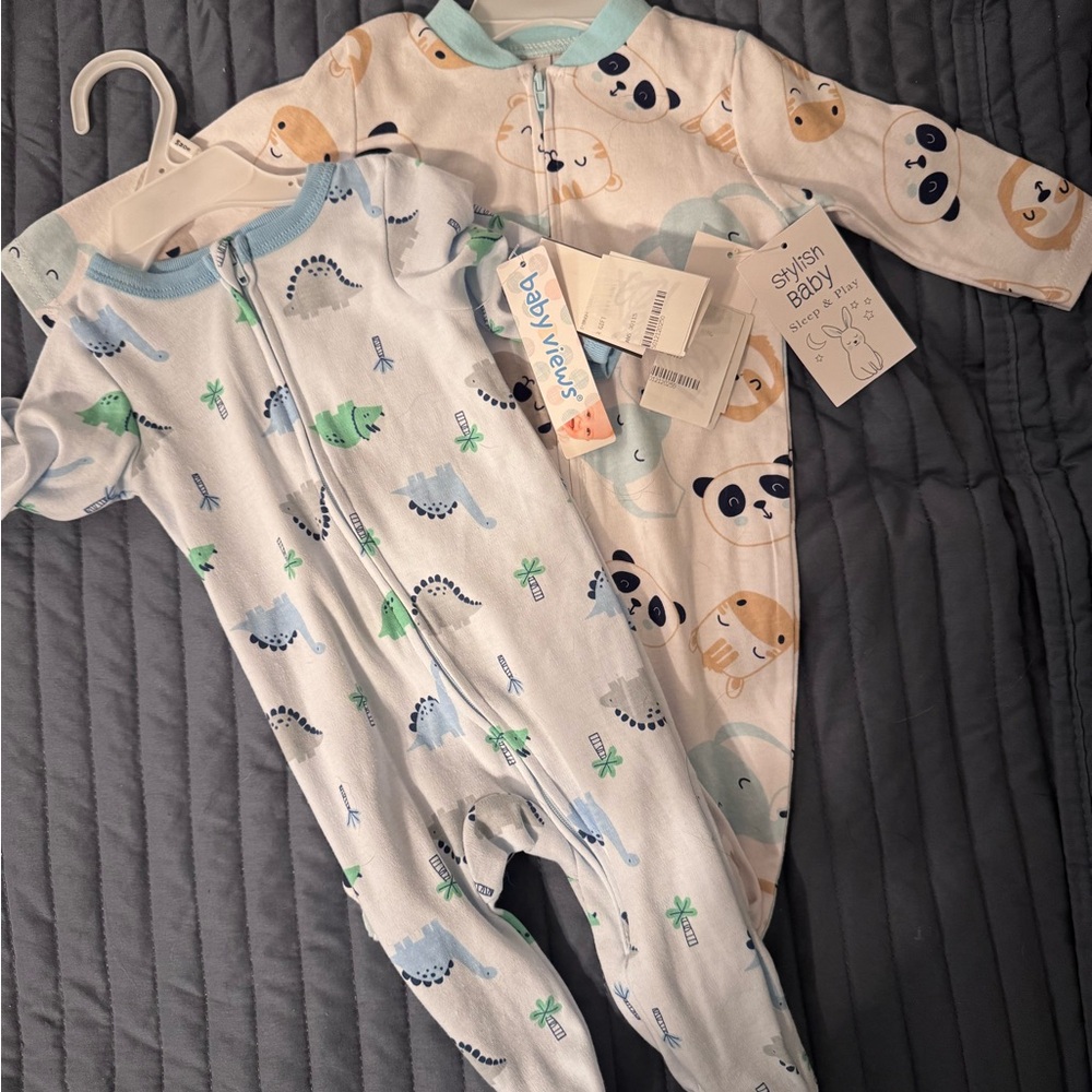 3-6M set of 2 Pajamas